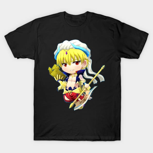 FGO: Caster Gilgamesh T-Shirt by KoyukiMori